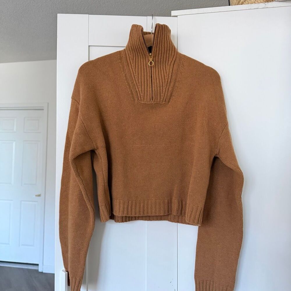Nanushka quarter zip sweater